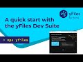 Installing and using yFiles Dev Suite for yFiles for HTML evaluation