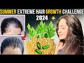 14 Days Summer Extreme Hair Growth Challenge (2024) : Grow Hair Faster Thicker & Longer in 14 Days❤️