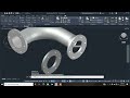 AUTOCAD 3ds pipe fitting, pipe flange & elbow pipe -Guide for Beginner Midland Fabrication #flange