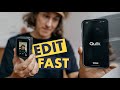 GoPro Quik Video Editing Tutorial | fast and easy mobile workflow