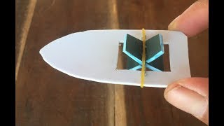How to make a small s fast boat at home