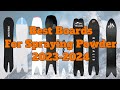 The Top 5 Swallowtail Snowboards of 2023-2024
