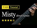 Misty - Fingerstyle Lesson + TAB