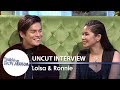 TWBA Uncut Interview: Ronnie Alonte & Loisa Andalio