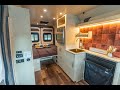 One-Of-A-Kind Wheelchair Accessible Campervan Tour w/ Modern Luxury Interior // RAM Promaster 159"