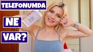 TELEFONUMDA NE VAR?