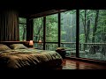 Best Rain Sounds in a Cozy Bedroom for Stress Relief, Relax, Study - Rain to Sleep Quickly