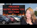 Dealership Finance Managers HATE when you know these 6 things! #finance #carbuying #carfinance