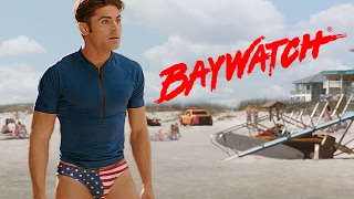 Zach Efron Reveals American Flag Speedo: Super Bowl Baywatch Trailer