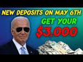 New Deposits on May 6th! Seniors Be Ready To Get Your $3,000 | Sent To Social Security SSI SSDI VA