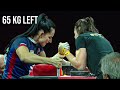 Women 65 kg Left World Armwrestling Championship 2023