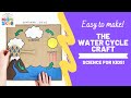 The Water Cycle Craft!! How TO Make The Water Cycle! EASY DIY for kids! Science for kids!!