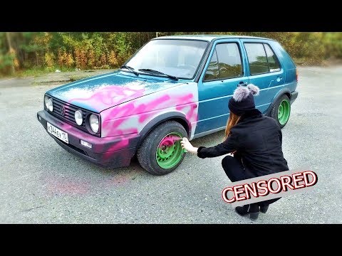 Покраска своими руками гольф 2 Покраска своими руками гольф 2