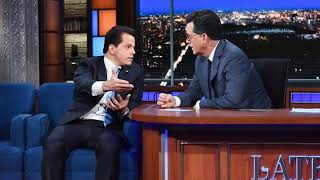 Anthony Scaramucci says Steve Bannon would be fired ‘if it was up to me’ on ‘Late Show’
