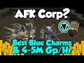 AFK CORP? Best Blue Charms Ingame! [Runescape 3] 4-5M Gp/hr!