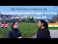A Nurse journey from 🇮🇳 INDIA to 🇬🇧 UK