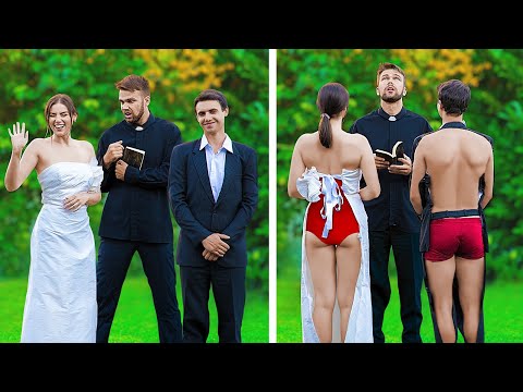Rich Bride vs Broke Bride 12 Funny and Awkward Moments