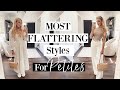 MOST FLATTERING Styles For PETITES! Style tips for 5'3 and under