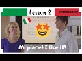 Learn Italian in 30 Days | #2 | How To Build Useful Sentences (+ ENG/ITA SUBTITLES + WORKBOOK)