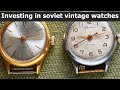 Investing in vintage watches from the Soviet Union three suggestions that can help grow your wealth