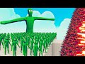 100x ZOMBIE + 1x GIANT vs EVERY GOD - Totally Accurate Battle Simulator TABS