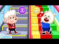 Wow! There're Colored Lanes on Escalators | Safety Tips and Other Stories for Kids by Bearee Channel