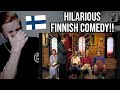 Reaction To Kummeli - Rapakymppi (Finnish Comedy)