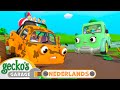 De grote race | Gecko's Garage Nederlands | Vrachtwagen Cartoons Voor Kinderen