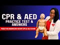 2023 CPR & AED Practice Written Test & Answers