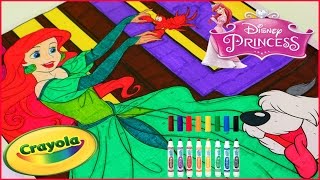 Princess TIANA | Crayola GIANT COLOR BY NUMBER | Disney ...