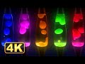Colorful Lava Lamps Video with Relaxing Music. Abstract Liquid! 1 Hour 4K Satisfaying Colorful Fluid