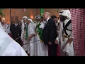 Trump participates in traditional Saudi dance