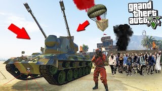 GTA 5 ZOMBIE MOD: STEALING THE ZOMBIE DESTROYER VEHICLE!!! (GTA 5 Mods)