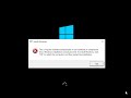 Destroying Windows 10 installer,...than fixing it