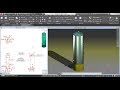 Tutorial of a 3D Vertical Pressure Vessel using AutoCAD 3D|Mechanical drawing