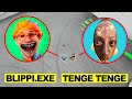 DRONE CATCHES BLIPPI.EXE with FRIEND TENGE TENGE AT HAUNTED PLAYGROUND in REAL LIFE!