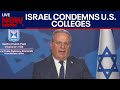 Israel-Hamas war: Israel calls out US Pro-Palestine college protests | LiveNOW from FOX