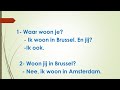 #Nederlands  Zo gezegd Niveau1.1 - #nederlands  voor beginners - Beginner's #dutch -    #هولندي#