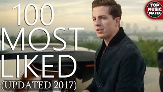 Top 100 Most LIKED Songs Of All Time (March 2017)