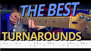 The Best BLUES TURNAROUND LICKS in action!