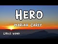 Hero - Mariah Carey (Lyric Video) Musicarmonix