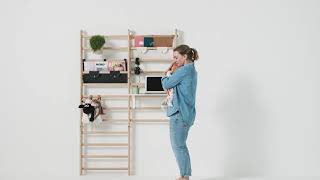 KAOS Endeløs, the ingenious wall bars - Scandinavian design