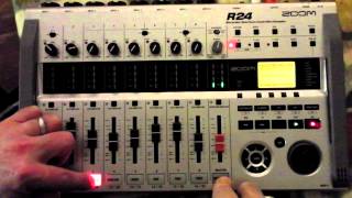 Zoom R24 Part 6(c) - Drum Patterns & Loops