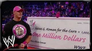 The WWE Universe \u0026 WWE Superstars help Susan G. Komen for a Cure