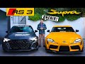 2023 Audi RS3 vs Toyota Supra: Unfair Comparison!