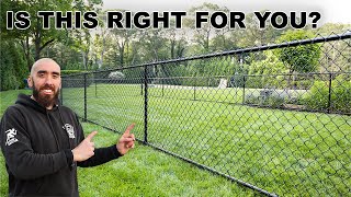 Black Chain Link Fence: Cost, Benefits, and Best Uses