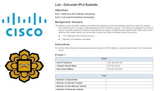 Lab - Calculate IPv4 Subnets