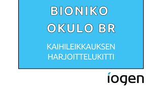 BIONIKO OKULO BR - kaihileikkauksen harjoittelukitti