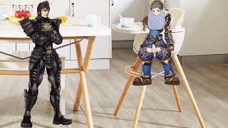 Malos tries to feed his kid Rex