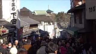 成田山新勝寺　表参道　元旦　2013